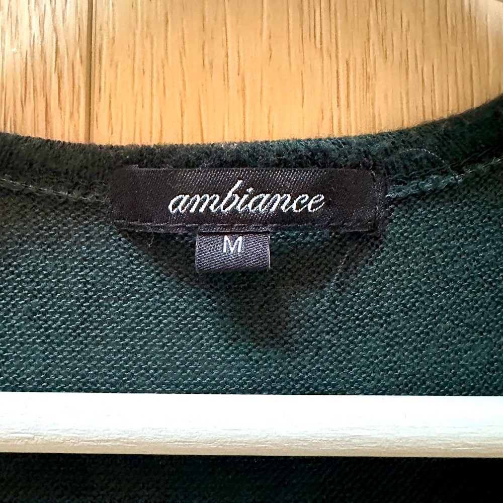 Flowy Soft & Cozy Lightweight Deep Forest Green Long Medium Duster w Pockets💫💚 - Picture 8 of 8
